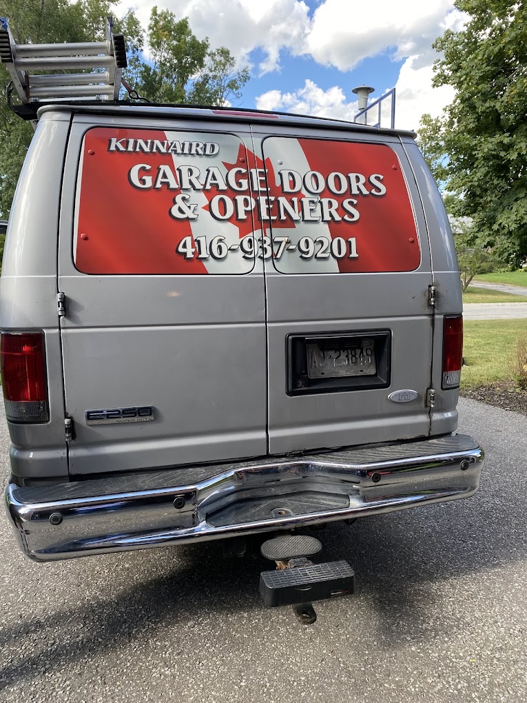 Kinnaird Garage Doors service van